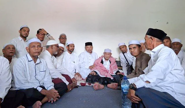 Jamaah Masjid Al-Mabrur Lhokseumawe Silaturrahmi dengan Abu Kuta Krueng