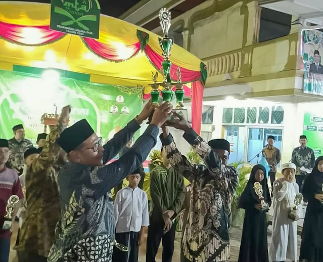 Meunasah Mesjid Juara Umum MTQ Ke-37 Kecamatan Muara Dua