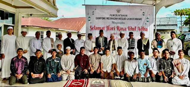 Shalat Idul Adha 1445 Hijriyah, Warga Meunasah Mesjid Padati Masjid Al-Mabrur 4