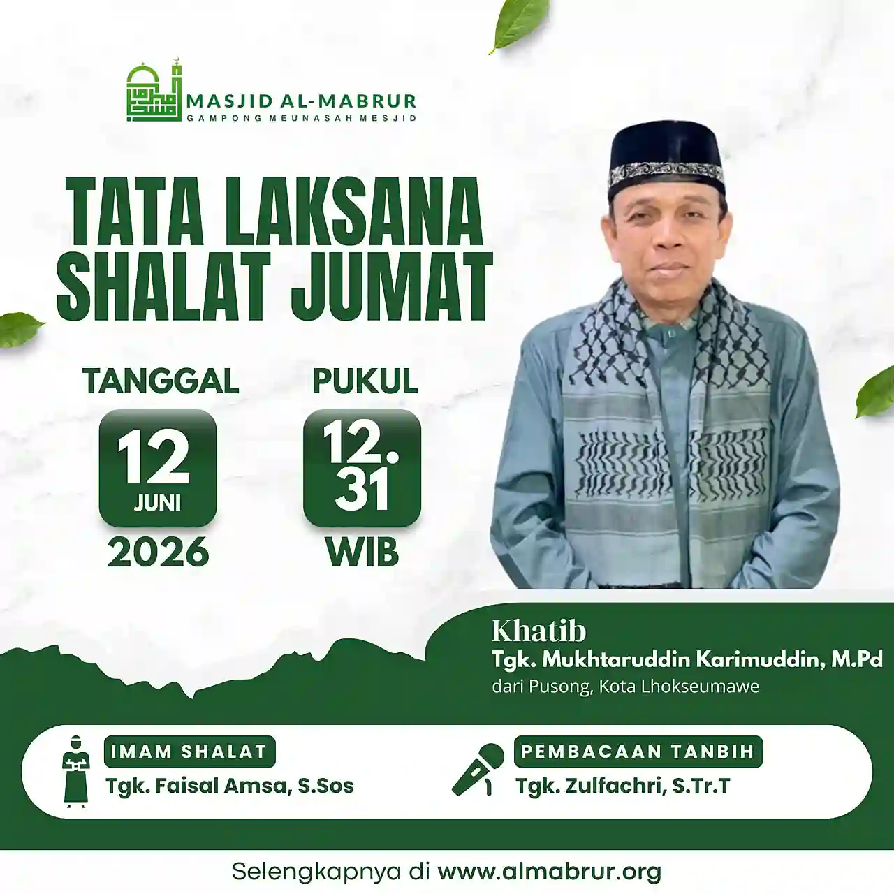 Jum'at, 12 Juni 2026