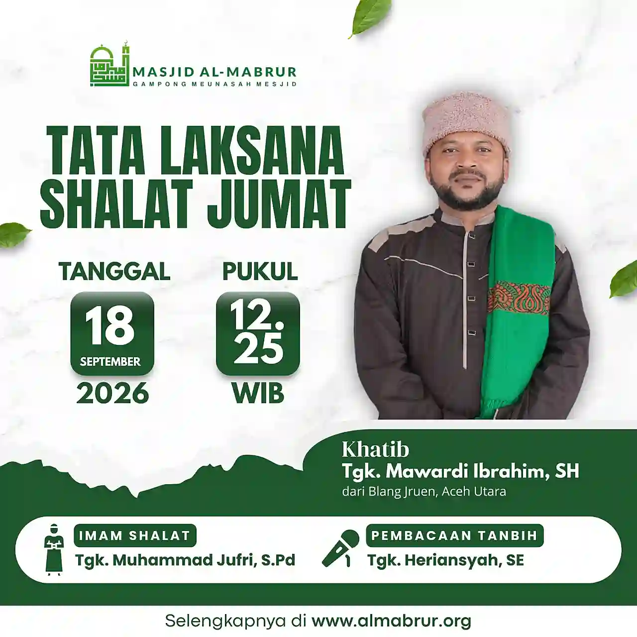 Jum'at, 18 September 2026