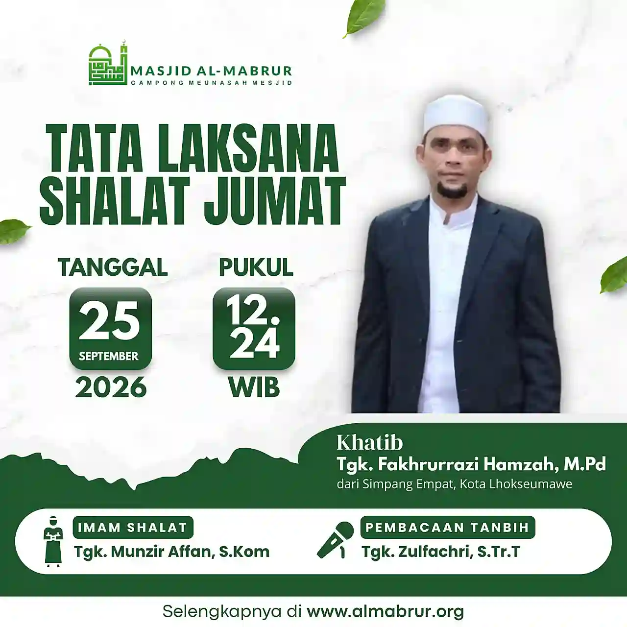 Jum'at, 25 September 2026